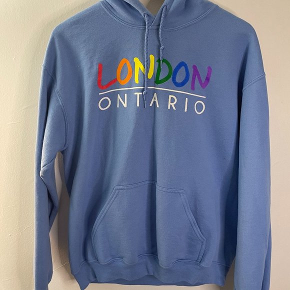 Blue London Ontario Hoodie - M - Picture 1 of 2